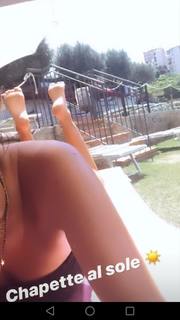 Ilenia Lazzarin feet photo 3