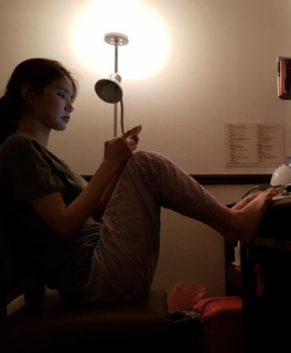In-hye Oh feet photo 6