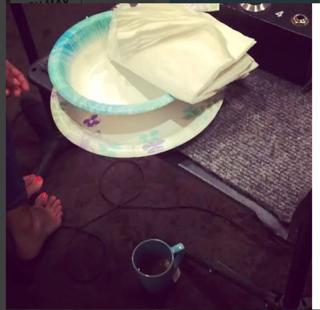 India de Beaufort feet photo 19