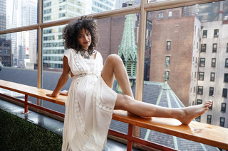 Indya Moore feet photo 8