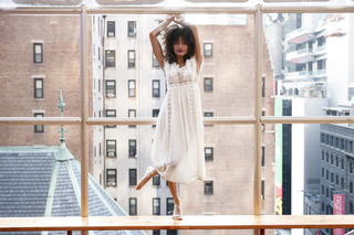 Indya Moore feet photo 3
