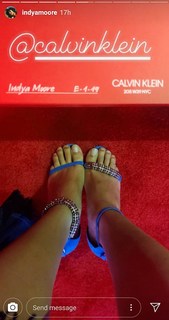 Indya Moore feet photo 5