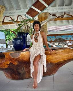 Indya Moore feet photo 1