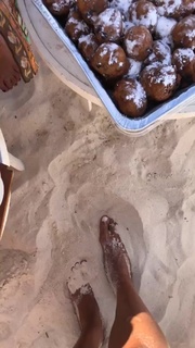 Inge de Bruijn feet photo 3