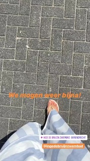 Inge de Bruijn feet photo 3