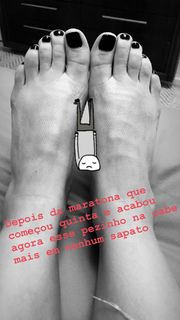 Ingrid Guimarães feet photo 3