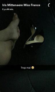 Iris Mittenaere feet photo thumbnail