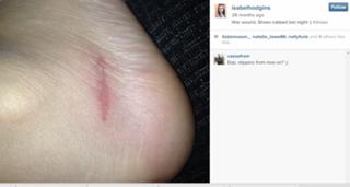 Isabel Hodgins feet photo 2