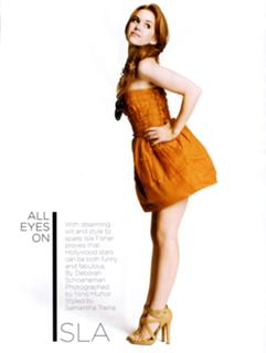 Isla Fisher feet photo thumbnail