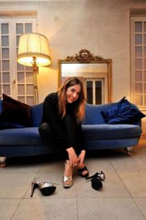 Izïa Higelin feet photo 2