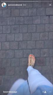 Jackie Redmond feet photo thumbnail