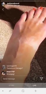 Jackie Redmond feet photo thumbnail