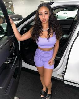 Jaden Newman feet photo thumbnail