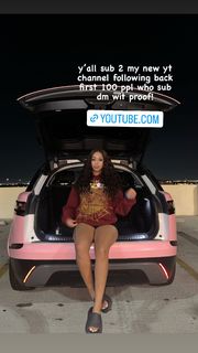 Jaden Newman feet photo thumbnail