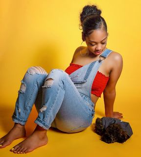 Jaliyah Monet feet photo 6
