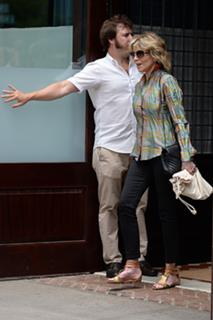 Jane Fonda feet photo thumbnail