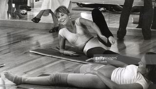 Jane Fonda feet photo thumbnail