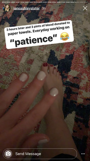 Jane Slater feet photo 8