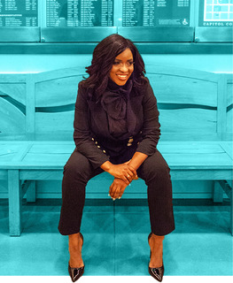 Jasmine Crockett feet photo 3