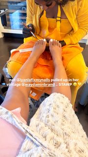Jayda Cheaves feet photo thumbnail