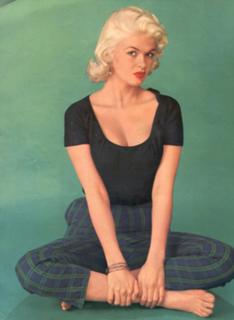 Jayne Mansfield feet photo thumbnail