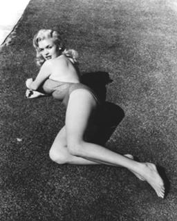 Jayne Mansfield feet photo thumbnail