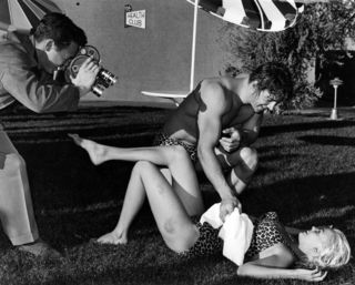 Jayne Mansfield feet photo thumbnail