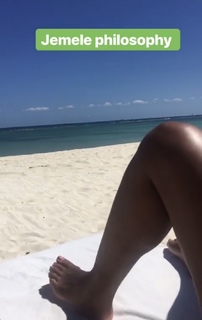 Jemele Hill feet photo 5