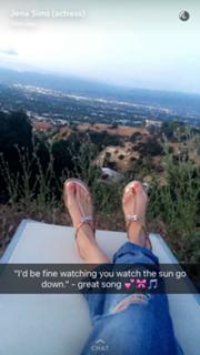 Jena Sims feet photo thumbnail