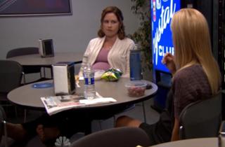 Jenna Fischer feet photo thumbnail