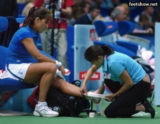 Jennifer Capriati feet photo 14