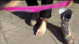 Jessi Combs feet photo 1