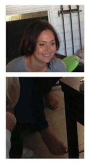 Jessica Chobot feet photo thumbnail