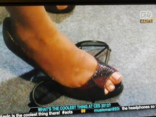 Jessica Chobot feet photo thumbnail