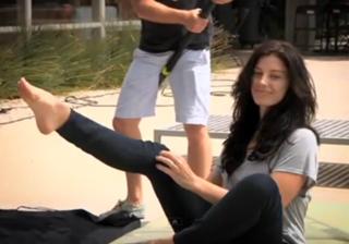 Jessica Paré feet photo thumbnail