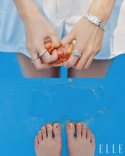 Ji-soo Kim feet photo thumbnail