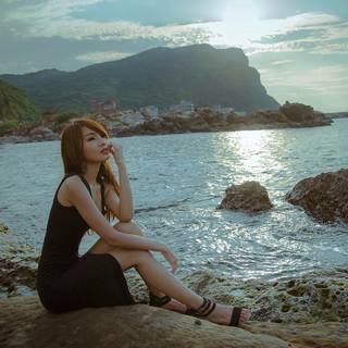 Jiaying Zhang feet photo 7
