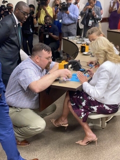 Jill Biden feet photo 2