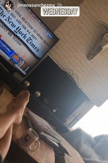 Jimena Sánchez feet photo thumbnail