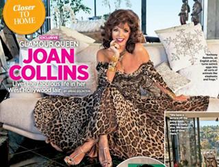 Joan Collins feet photo thumbnail