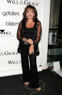 Joan Collins feet photo thumbnail