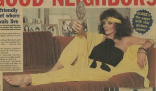Joan Collins feet photo thumbnail