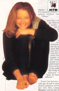 Jodie Foster feet photo thumbnail
