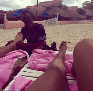 Jodie Marsh feet photo thumbnail