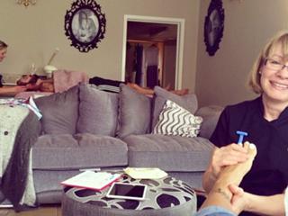 Jodie Marsh feet photo thumbnail