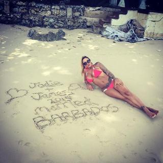 Jodie Marsh feet photo thumbnail