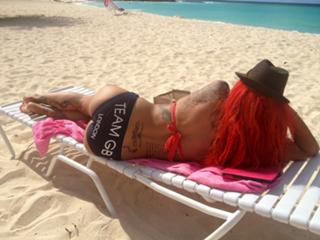 Jodie Marsh feet photo thumbnail