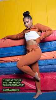 Jordan Chiles feet photo thumbnail