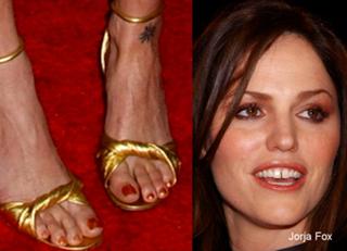 Jorja Fox feet photo thumbnail