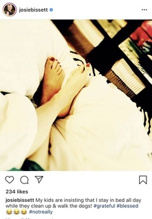 Josie Bissett feet photo 4